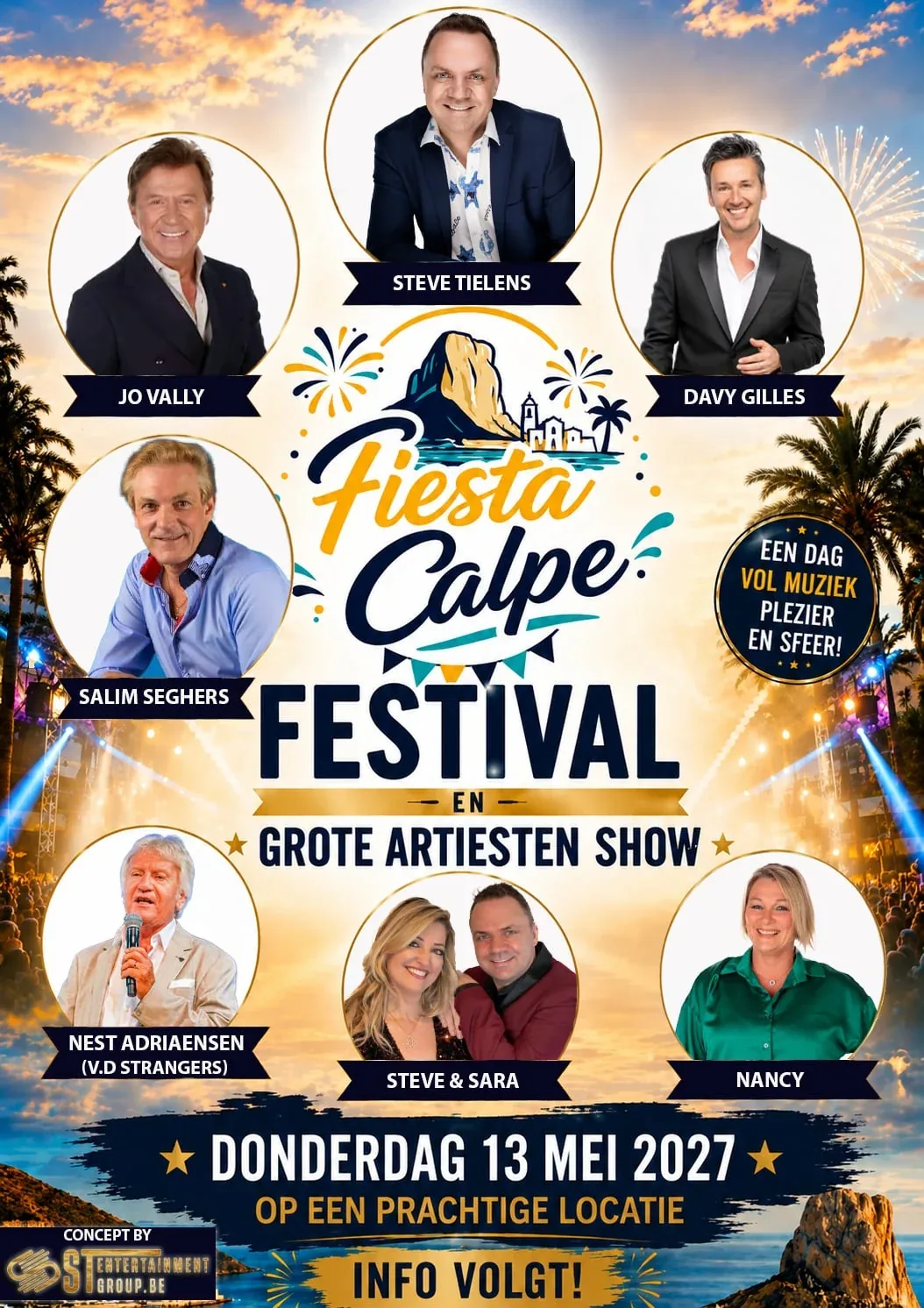 Fiesta Calpe Festival met Steve Tielens