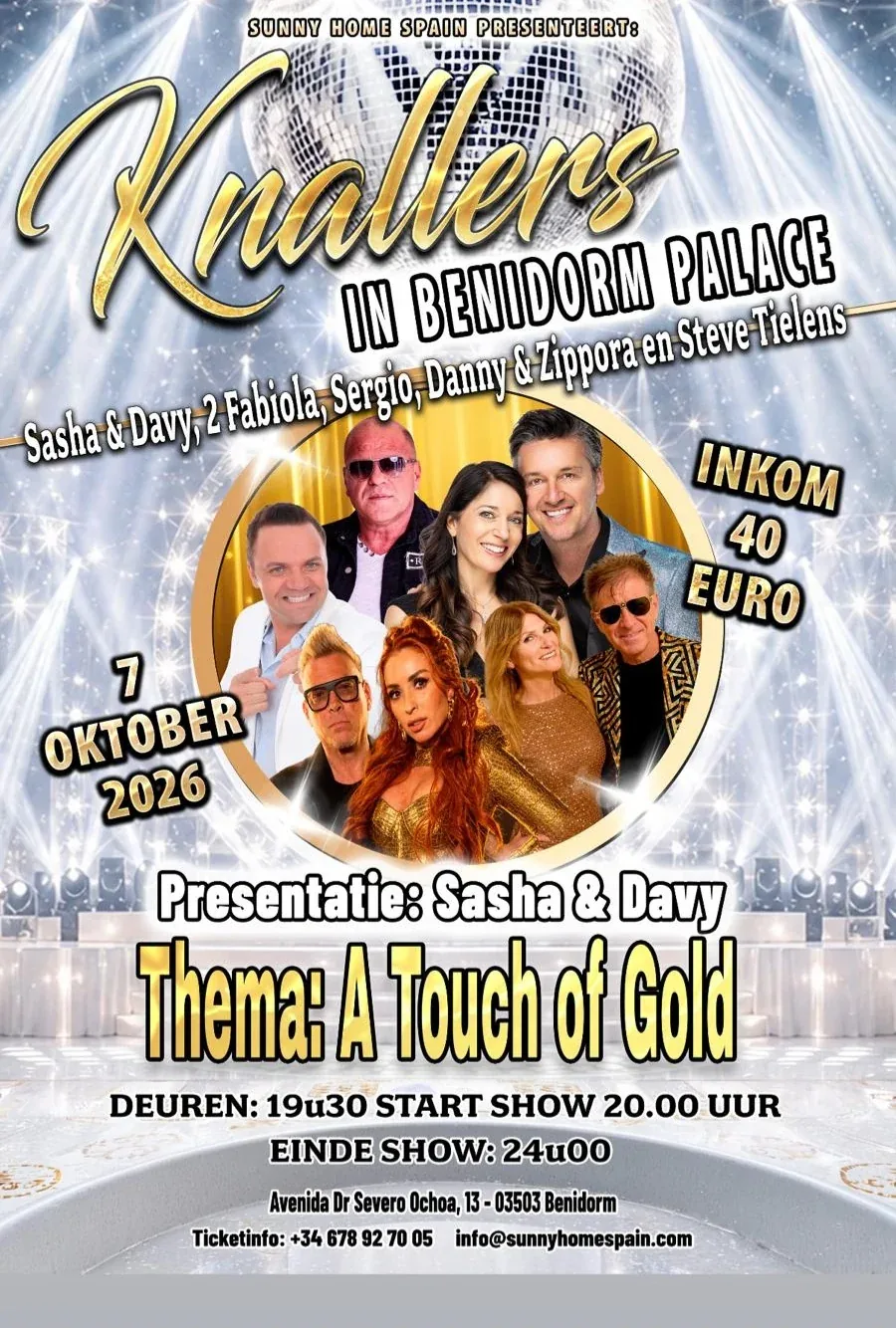 Knallers in Benidorm Palace