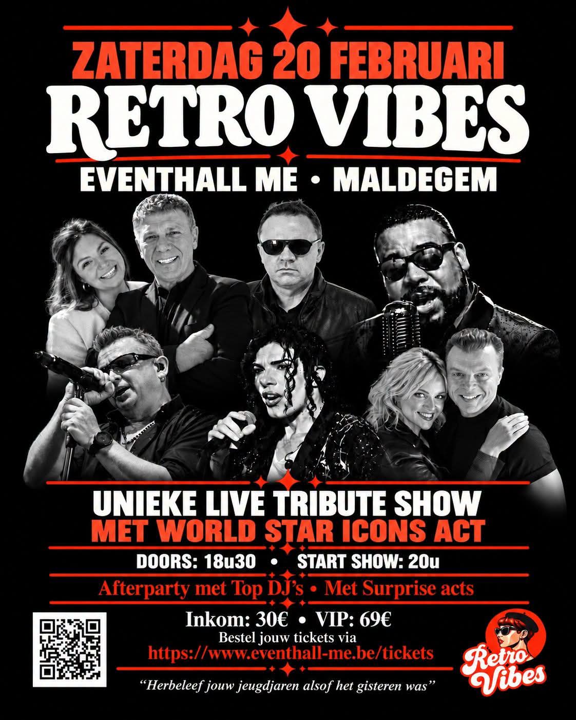 Retro Vibes - Eventhall ME Maldegem